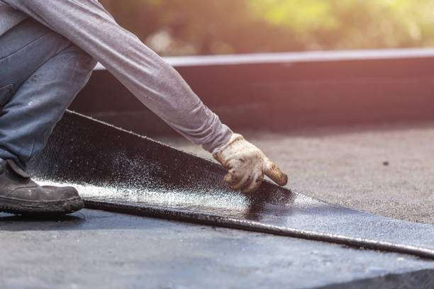 Professional Exterior Waterproofing technician working in Sunbury, PA